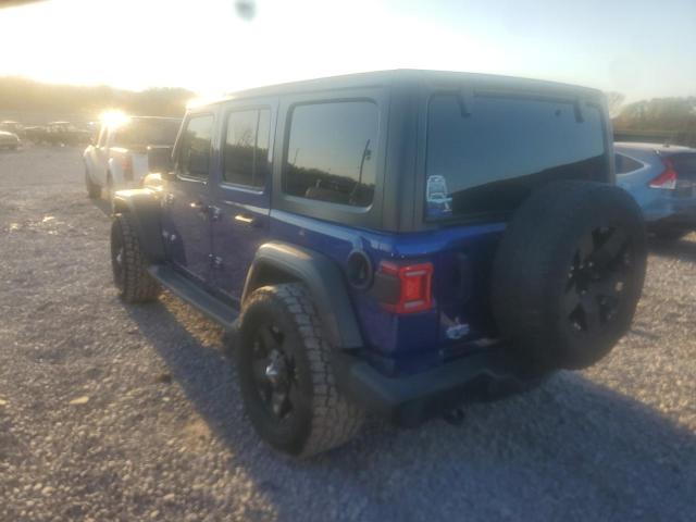 1C4HJXDN3JW322614 - 2018 JEEP WRANGLER U SPORT ლურჯი ფოტო 3