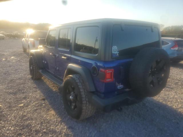 1C4HJXDN3JW322614 - 2018 JEEP WRANGLER U SPORT BLUE photo 3