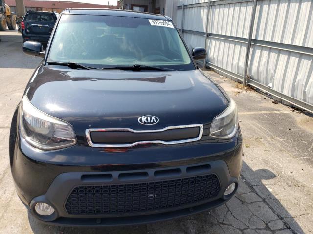 KNDJN2A20F7162115 - 2015 KIA SOUL BLACK photo 5