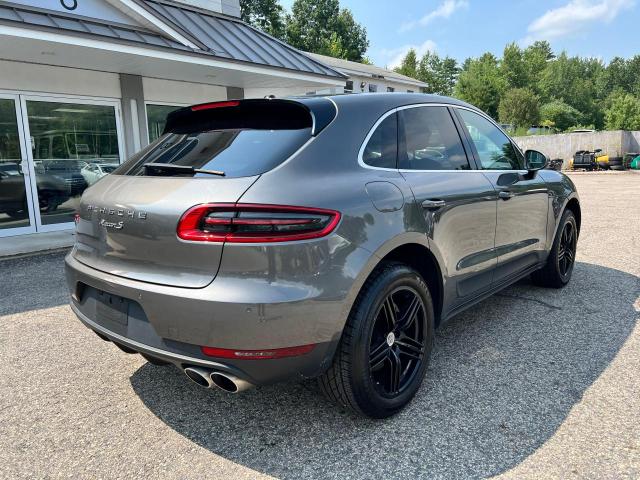 WP1AB2A54FLB65849 - 2015 PORSCHE MACAN S GRAY photo 4