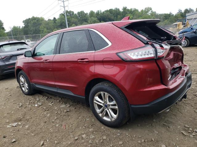 2FMPK4J98GBB09825 - 2016 FORD EDGE SEL RED photo 2