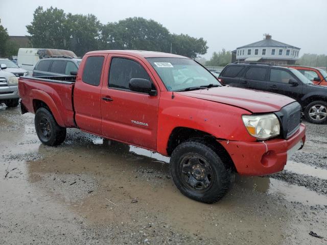 5TEUU42N07Z392817 - 2007 TOYOTA TACOMA ACCESS CAB წითელი ფოტო 4