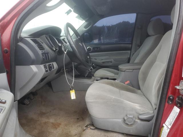 5TEUU42N07Z392817 - 2007 TOYOTA TACOMA ACCESS CAB წითელი ფოტო 7