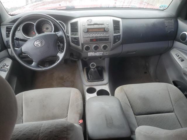 5TEUU42N07Z392817 - 2007 TOYOTA TACOMA ACCESS CAB წითელი ფოტო 8