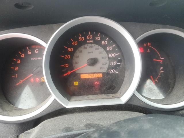 5TEUU42N07Z392817 - 2007 TOYOTA TACOMA ACCESS CAB წითელი ფოტო 9