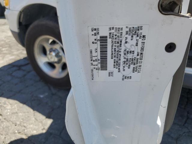 1FMZU67K64UA98208 - 2004 FORD EXPLORER S WHITE photo 12