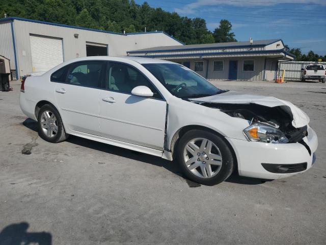 2G1WB5EK9A1189452 - 2010 CHEVROLET IMPALA LT WHITE photo 4