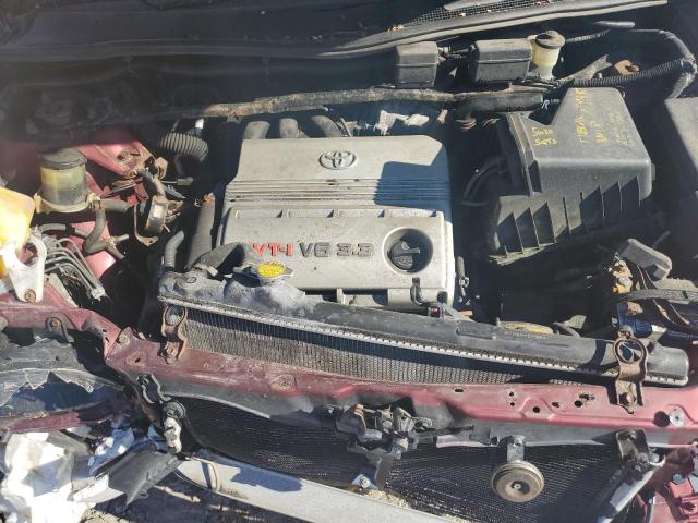 JTEDP21A640013885 - 2004 TOYOTA HIGHLANDER BASE RED photo 12