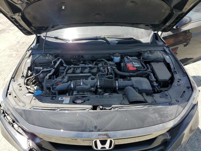 1HGCV1F30JA072299 - 2018 HONDA ACCORD SPORT BLACK photo 11