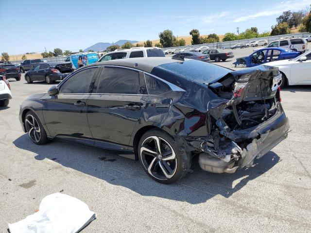 1HGCV1F30JA072299 - 2018 HONDA ACCORD SPORT BLACK photo 2