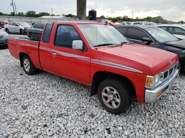 1N6SD16S1TC372491 - 1996 NISSAN TRUCK KING CAB SE RED photo 4