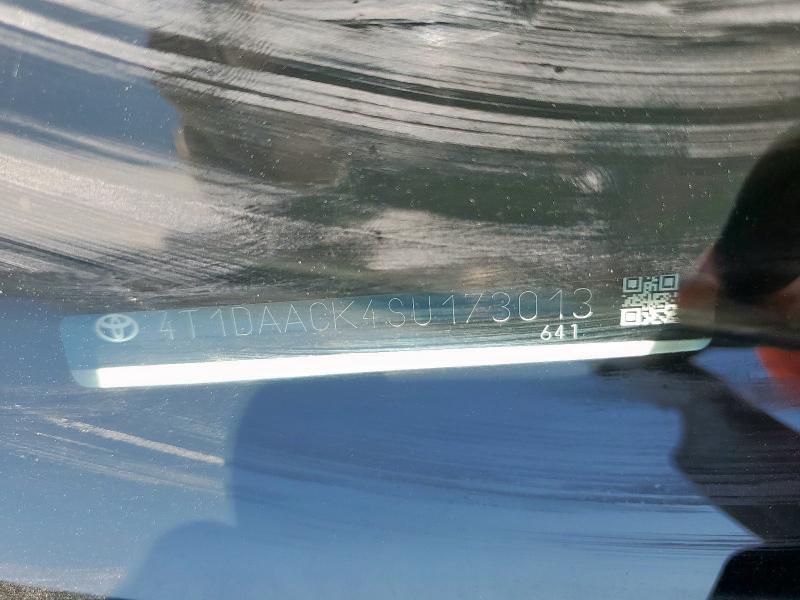 4T1DAACK4SU173013 - 2025 TOYOTA CAMRY XSE 白色 照片 12