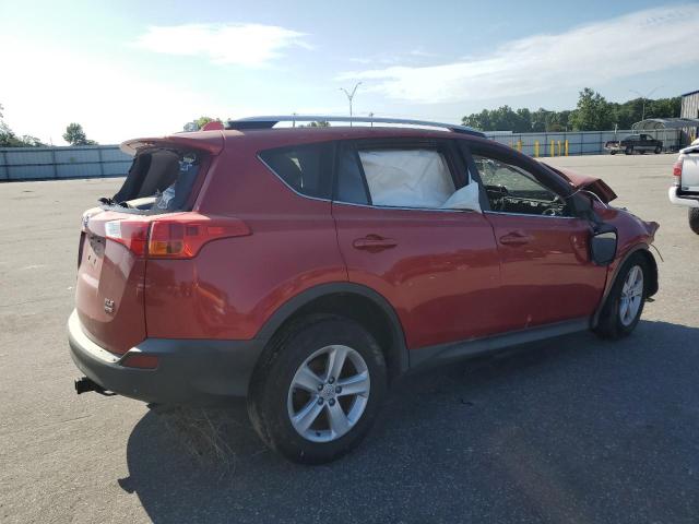 JTMRFREV3DD014312 - 2013 TOYOTA RAV4 XLE წითელი ფოტო 3