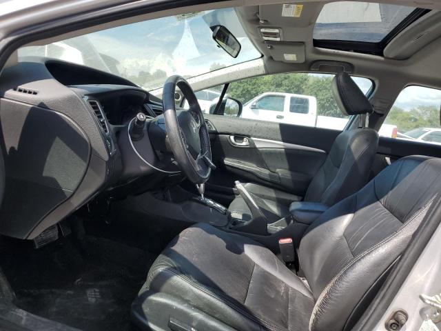 19XFB2F99EE040632 - 2014 HONDA CIVIC EXL Silber Foto 7