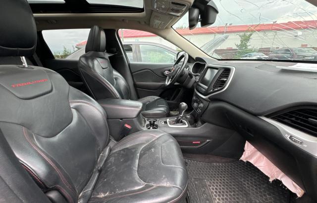 1C4PJMBS1GW202337 - 2016 JEEP CHEROKEE TRAILHAWK BLUE photo 5