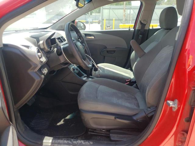 1G1JA5SH4E4205556 - 2014 CHEVROLET SONIC LS RED photo 7