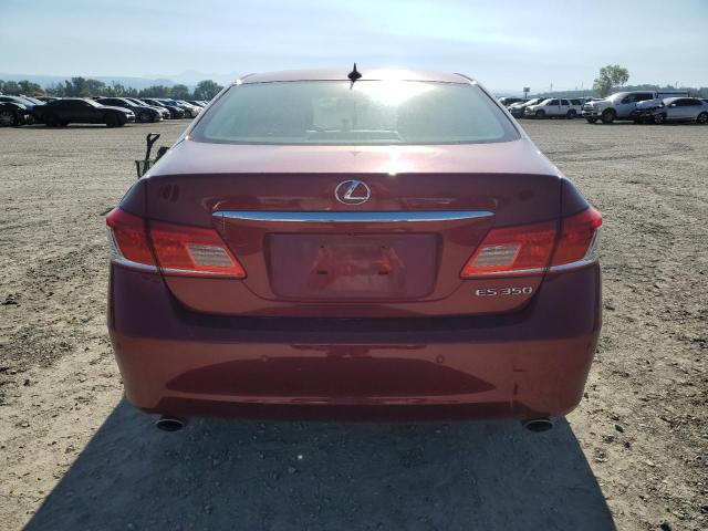 JTHBK1EG0B2442782 - 2011 LEXUS ES 350 RED photo 6