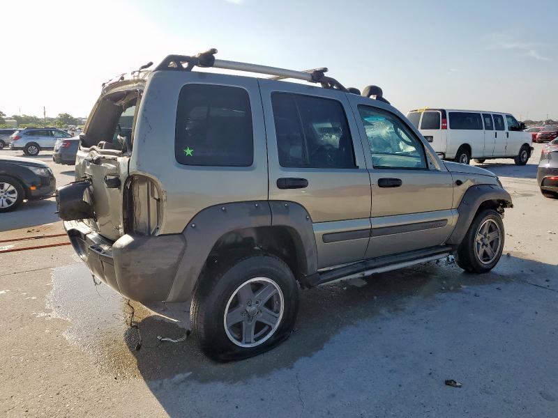 1J4GL38K96W280515 - 2006 JEEP LIBERTY RENEGADE Qəhvəyi foto 3