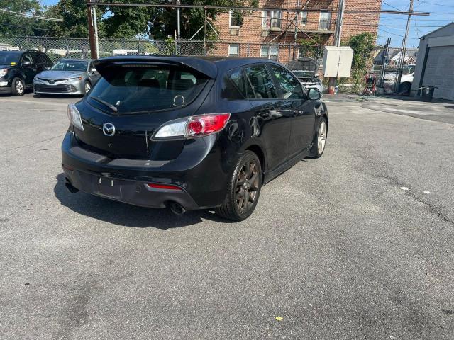 JM1BL1L43D1800795 - 2013 MAZDA SPEED 3 შავი ფოტო 4