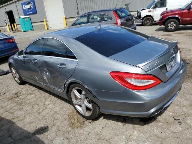 WDDLJ9BB9EA089894 - 2014 MERCEDES-BENZ CLS 550 4MATIC SILVER photo 2