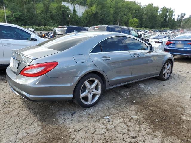 WDDLJ9BB9EA089894 - 2014 MERCEDES-BENZ CLS 550 4MATIC SILVER photo 3