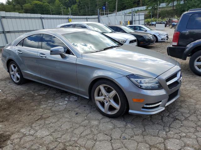 WDDLJ9BB9EA089894 - 2014 MERCEDES-BENZ CLS 550 4MATIC SILVER photo 4