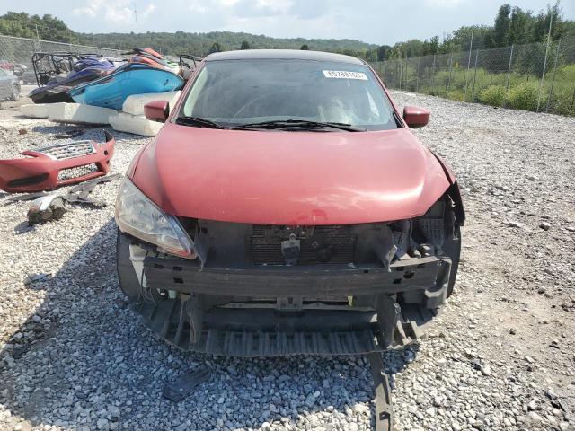 3N1AB7AP9EY341898 - 2014 NISSAN SENTRA S RED photo 5