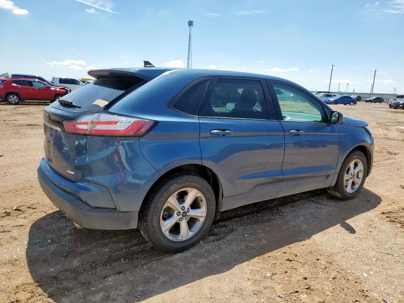 2FMPK3G98KBC09837 - 2019 FORD EDGE SE BLUE photo 3