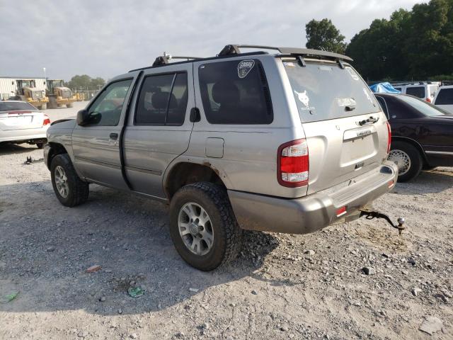 JN8AR07Y2YW430258 - 2000 NISSAN PATHFINDER LE 银色 照片 2