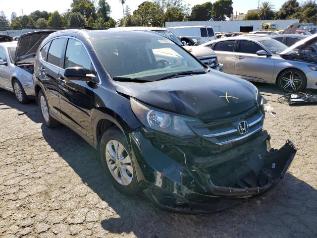 2HKRM3H71DH505746 - 2013 HONDA CR-V EXL BLACK photo 4