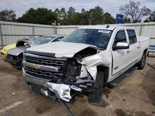 3GCPCSEC6JG120368 - 2018 CHEVROLET SILVERADO C1500 LTZ WHITE photo 2