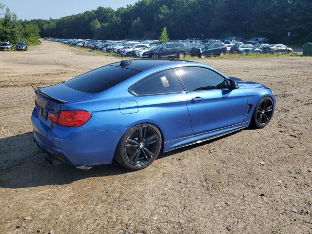 WBA3R5C50GK374630 - 2016 BMW 435 XI BLUE photo 3