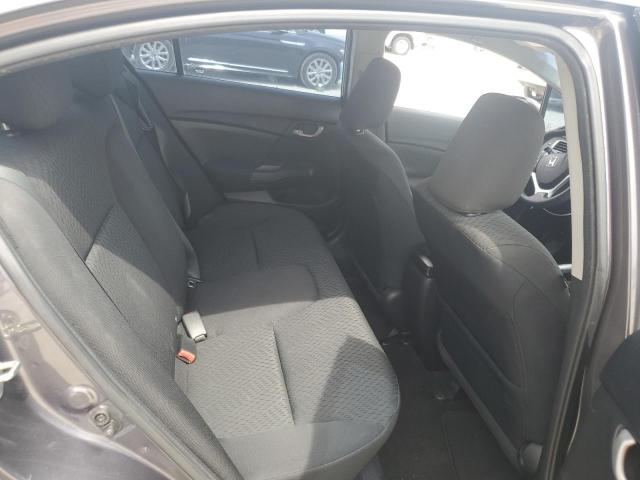 19XFB2F50FE073324 - 2015 HONDA CIVIC LX GRAY photo 10
