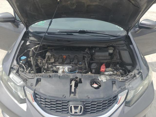 19XFB2F50FE073324 - 2015 HONDA CIVIC LX GRAY photo 11