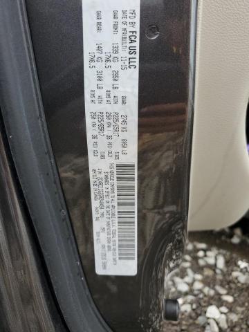 2C4RC1CG2GR240454 - 2016 CHRYSLER TOWN & COU TOURING L GRAY photo 13