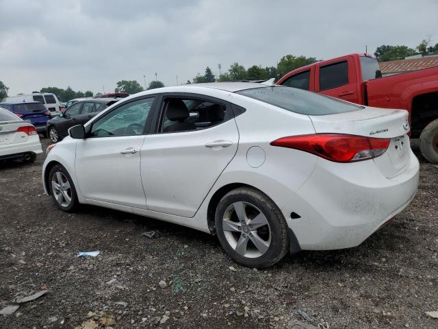 5NPDH4AE4DH421496 - 2013 HYUNDAI ELANTRA GLS WHITE photo 2