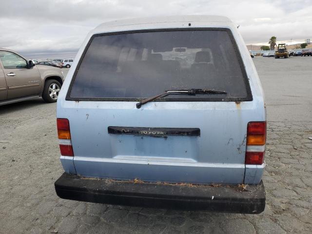 JT4YR29V4G5028593 - 1986 TOYOTA VAN WAGON CARGO SILVER photo 6