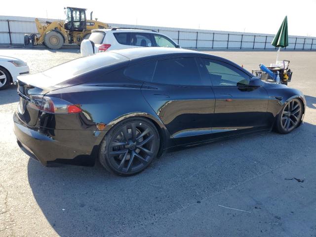 5YJSA1E52MF439577 - 2021 TESLA MODEL S Қара фото 3