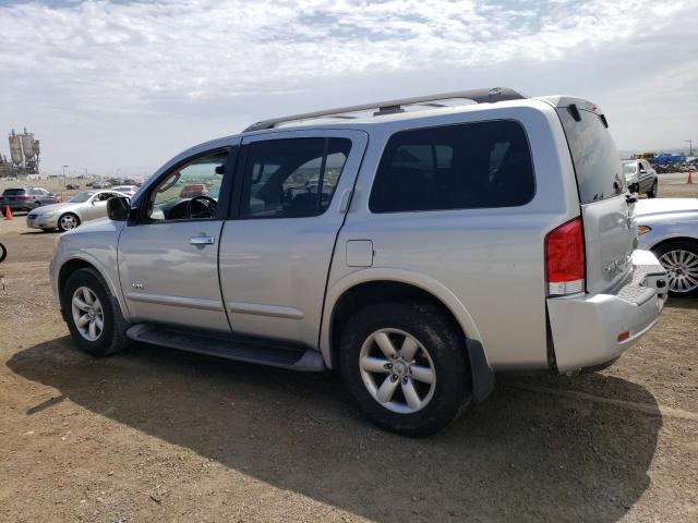 5N1AA08D88N608822 - 2008 NISSAN ARMADA SE SILVER photo 2