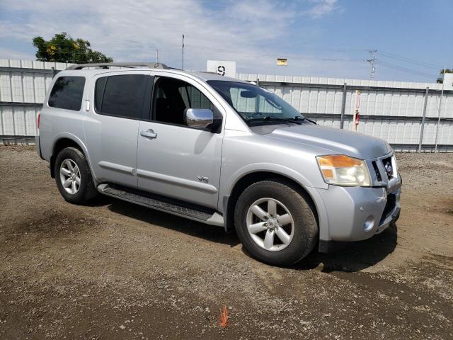 5N1AA08D88N608822 - 2008 NISSAN ARMADA SE SILVER photo 4