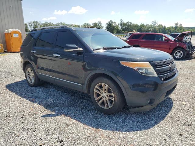 1FMHK7D85CGA74818 - 2012 FORD EXPLORER XLT შავი ფოტო 4