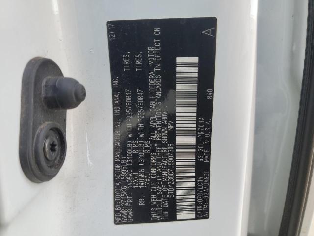 5TDYZ3DC7JS907308 - 2018 TOYOTA SIENNA XLE 白色 照片 14