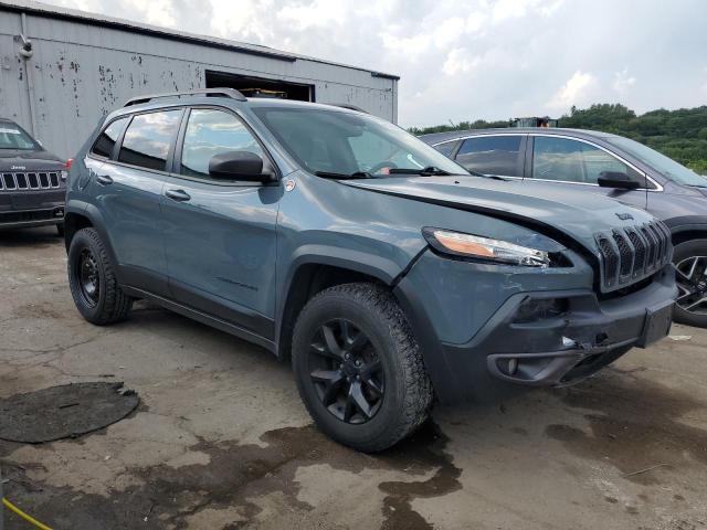 1C4PJMBS8FW717480 - 2015 JEEP CHEROKEE TRAILHAWK GRAY photo 4