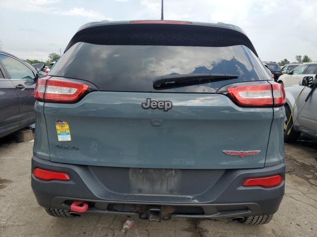1C4PJMBS8FW717480 - 2015 JEEP CHEROKEE TRAILHAWK GRAY photo 6