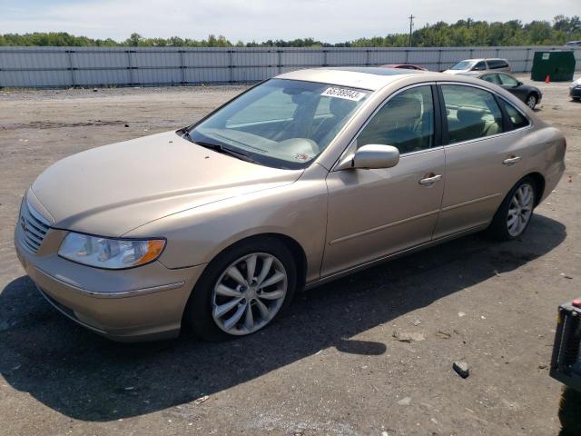 KMHFC46F87A157683 - 2007 HYUNDAI AZERA SE GOLD photo 1