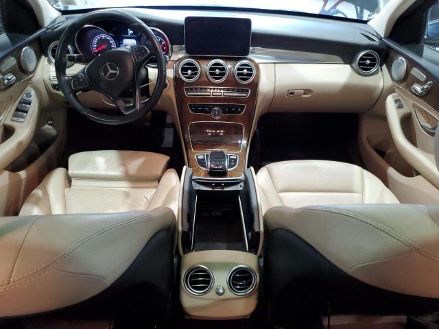 55SWF4KB6FU041210 - 2015 MERCEDES-BENZ C 300 4MATIC BLACK photo 8