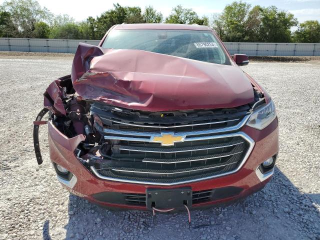 1GNERKKW7JJ269690 - 2018 CHEVROLET TRAVERSE PREMIER RED photo 5