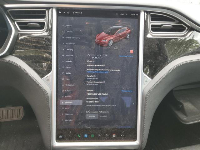 5YJSA1E23HF234071 - 2017 TESLA MODEL S RED photo 9