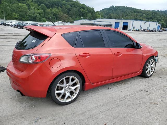 JM1BL1H34A1229510 - 2010 MAZDA SPEED 3 RED photo 3