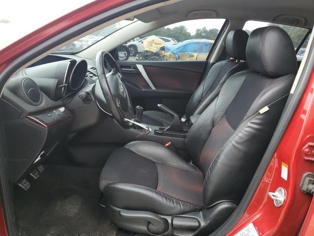 JM1BL1H34A1229510 - 2010 MAZDA SPEED 3 Қызыл фото 7